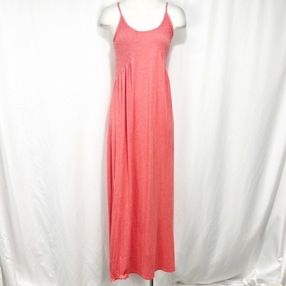Anthropologie’s Saturday Sunday Coral Maxi Dress Small